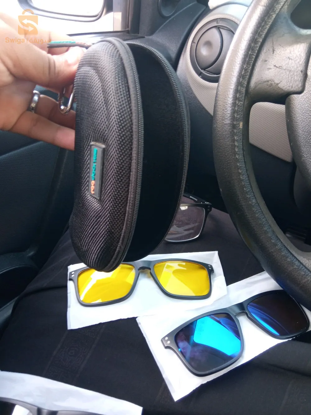 نضارات شمسية وليلية للتلفاز والهاتف