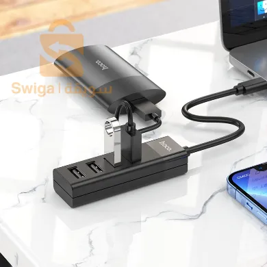 Type-C hub 4-in-1 “HB25 Easy mix” Type-C to USB3.0+USB2.0*3
