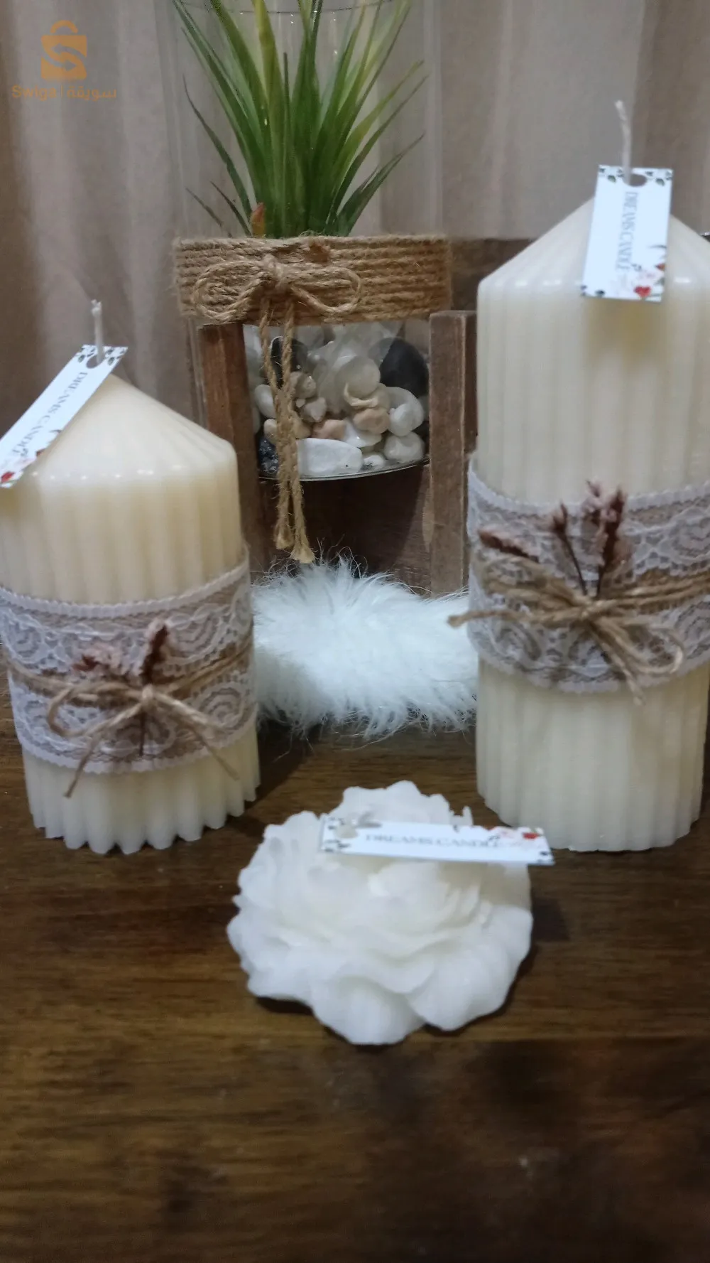 bougie parfumée naturelle sur commande
شموع عطرية طبيعية و توزيعات العرائس حسب الطلب