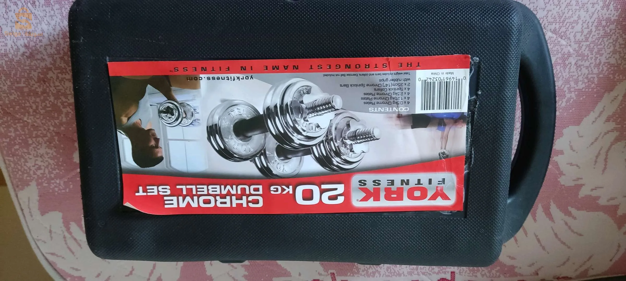 Chrome Dumbell Set 20KG