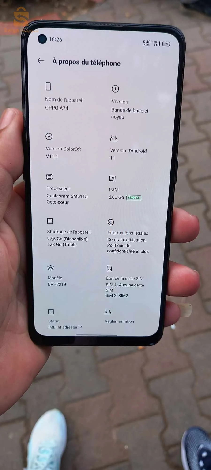 تليفون اصلي فخامة لرام 6ميموار  128بطارية 5000 يدعم شحن سريع 33واط معالج سناب دراقو كاميرات تحفة كيما مصور بيه ذك زوج تصاور سومة لفار تليفون وحدة بلا باطة اصلي ب CE تاع الاتحاد الأوروبي نقي شمعة