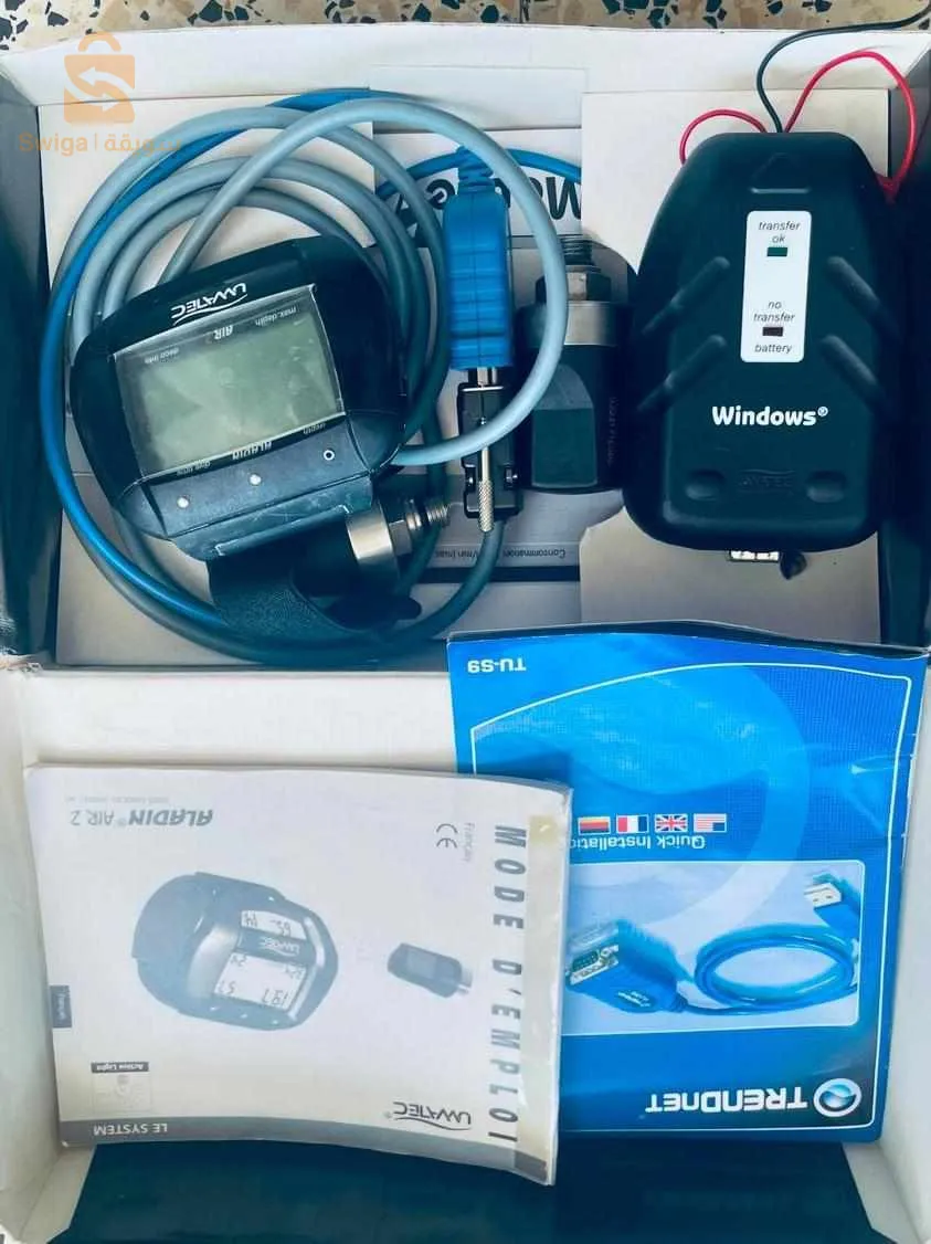 tenue de plongée complet sapphire plush avec matériel souma hbal