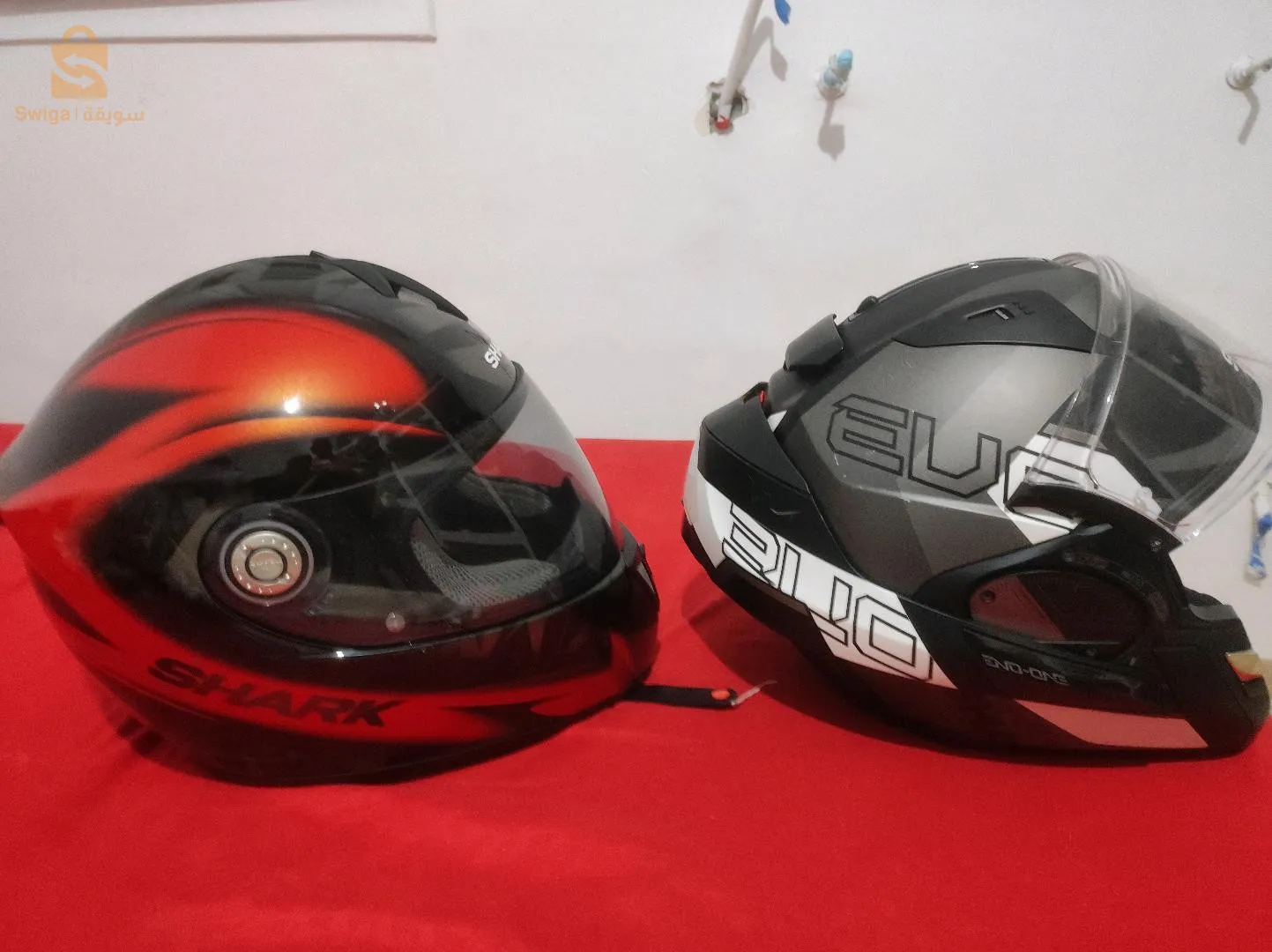 خوذة original من نوع shark .. هابطين من فرنسا 🇫🇷🇫🇷🇫🇷