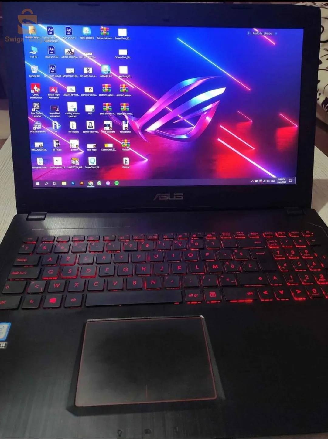 لابتوب العاب asus