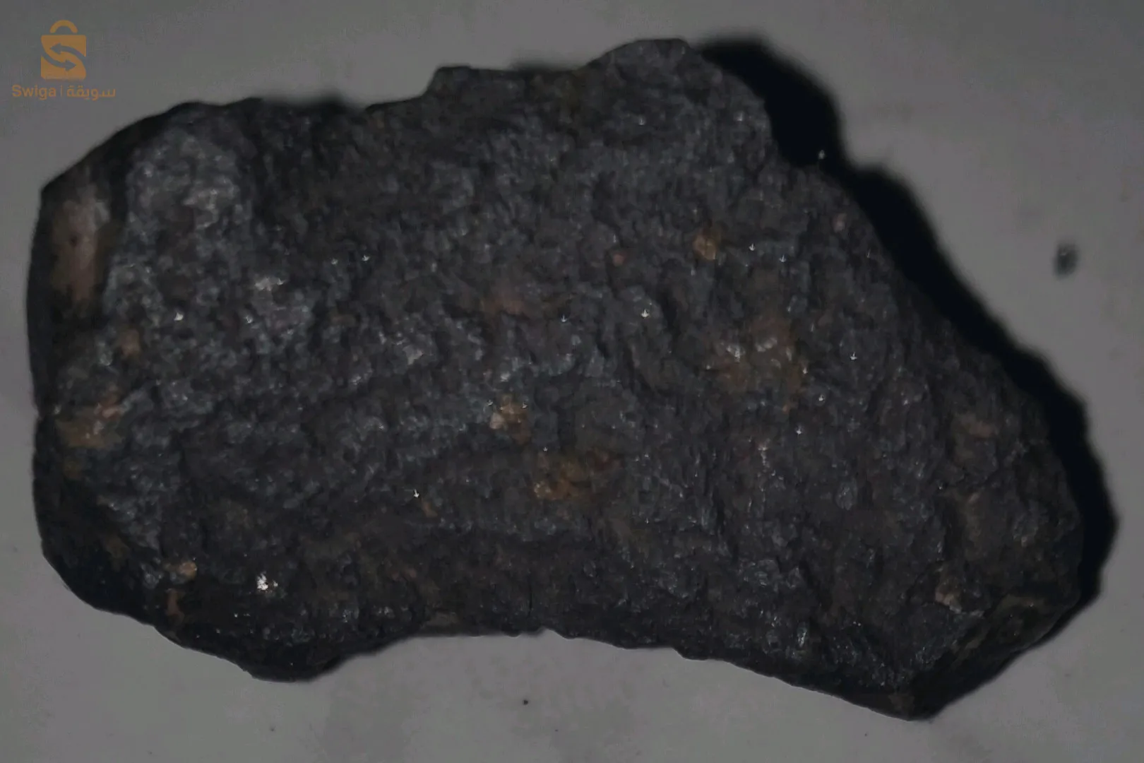 météorite trouver dans le Sahara au alentour de Béchar.