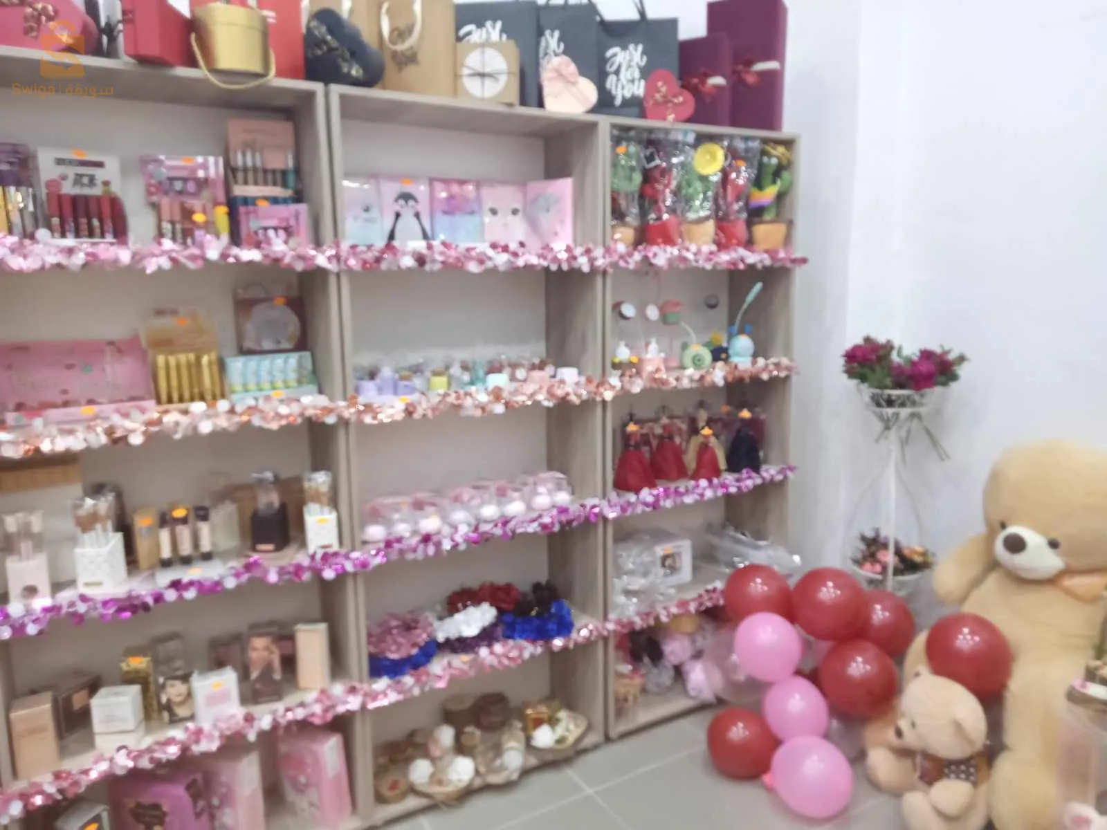 étagère et comptoir