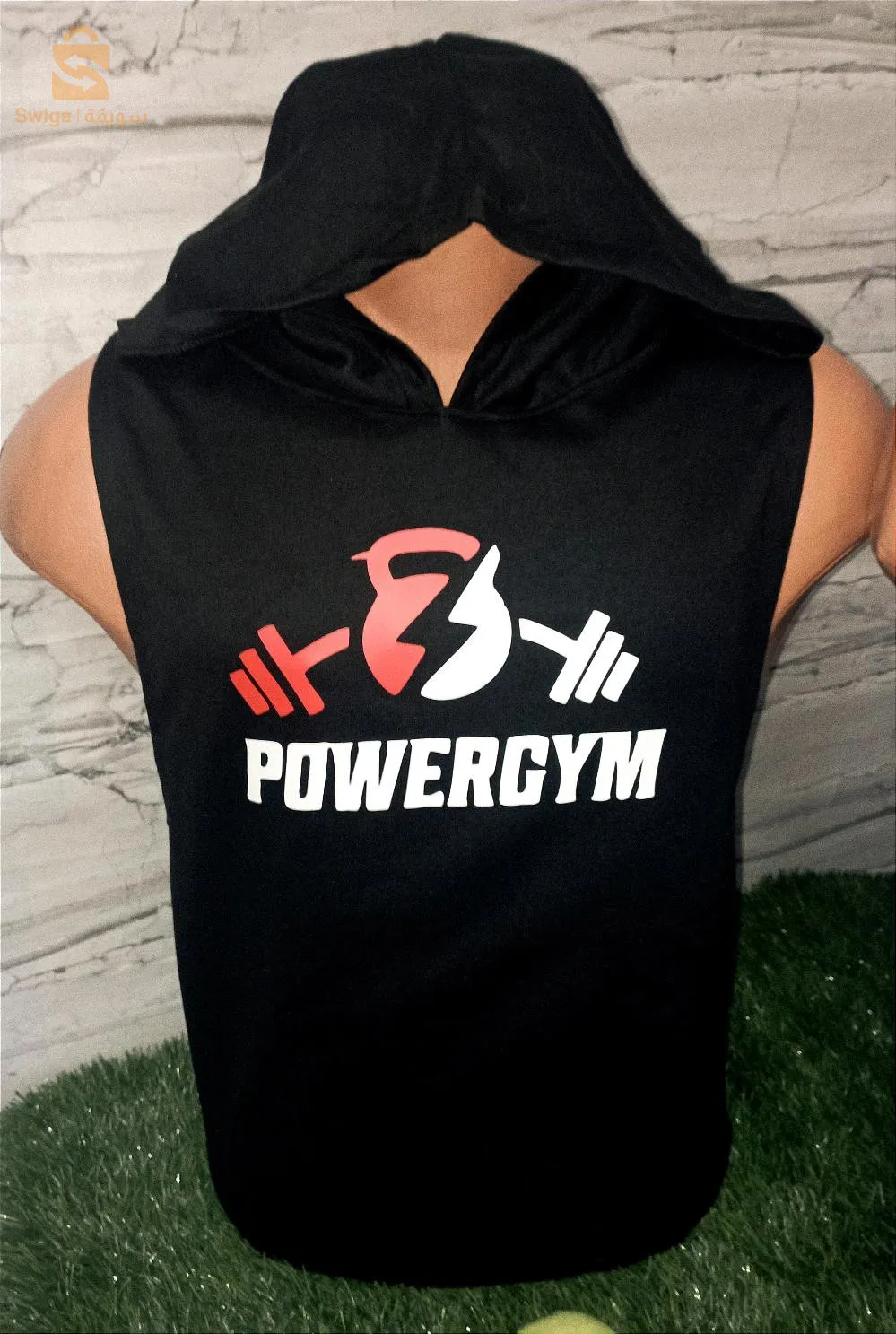 débardeur Gym disponible en 2 couleurs noir et bleue nuit