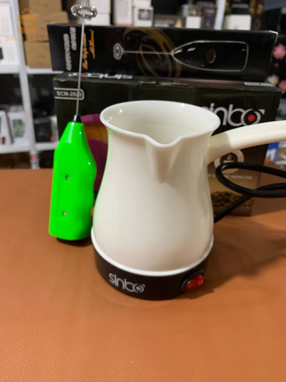 Pack Cafetière Sinbo +(Mini mélangeur électrique مجانا )