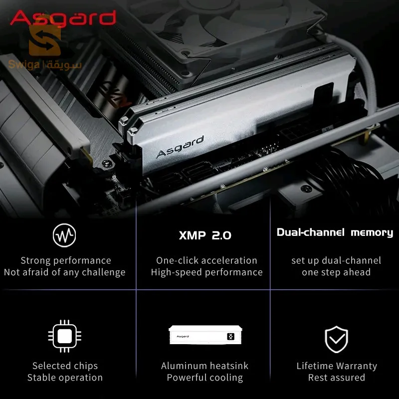 RAM Asgard 16GB(8GB*2) DDR4 3600Mhz