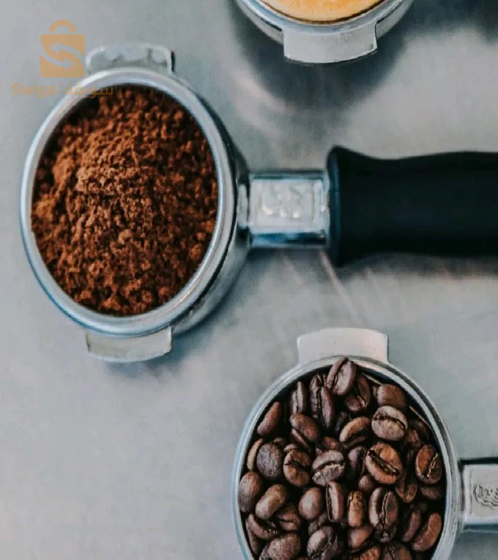 flavored ground coffee