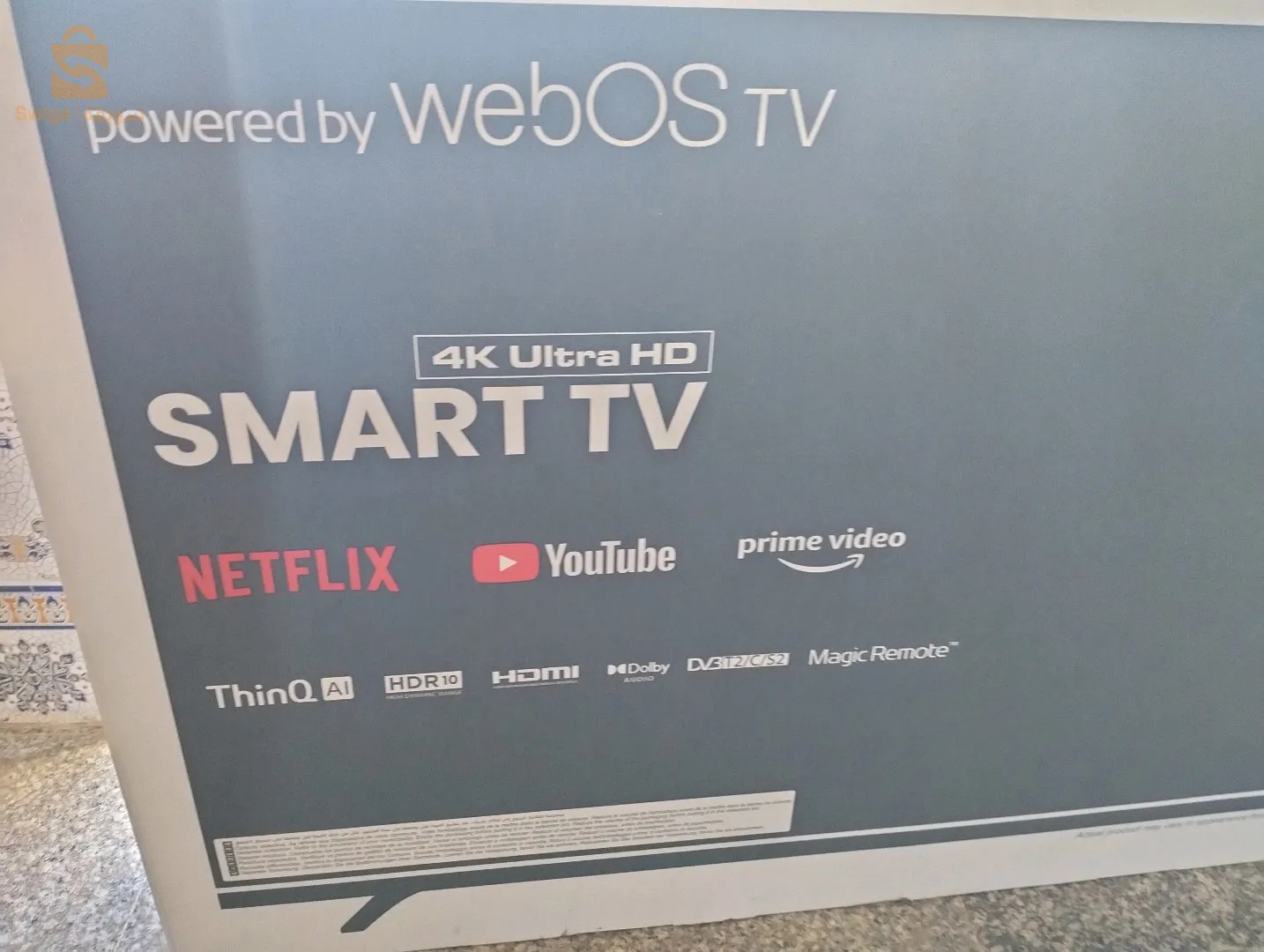 télévision stream webos 55 pouces