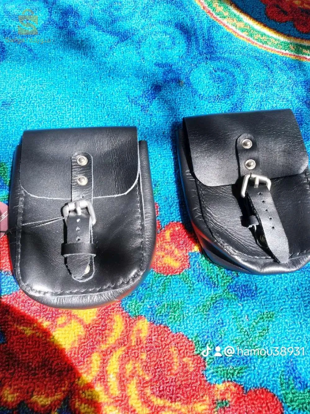 pochette cuir vachette matière viritable solide disponible 0542664867