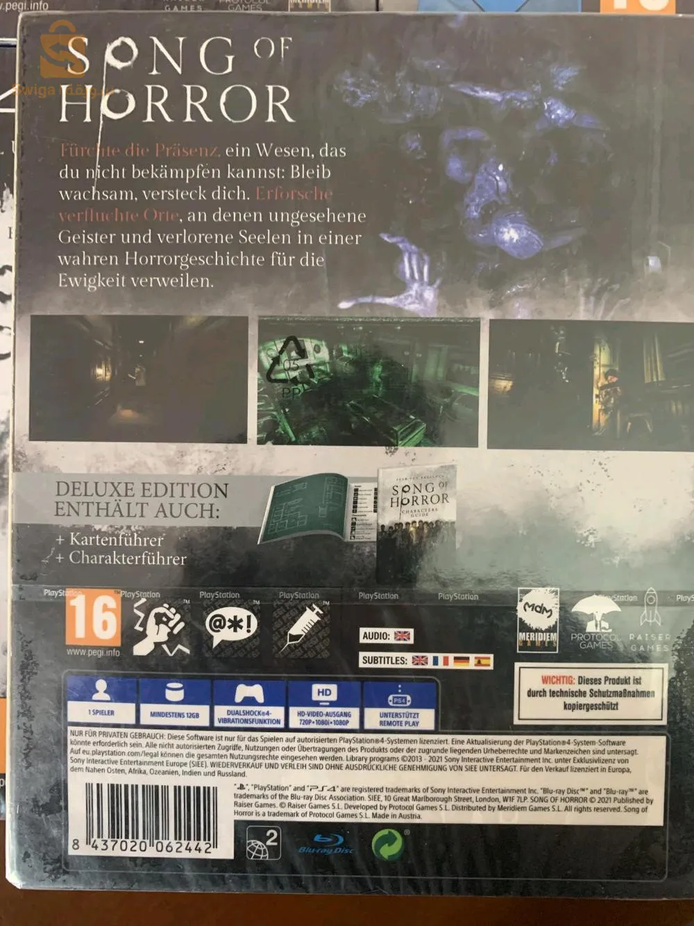 لعبة اغنية رعب song of horror