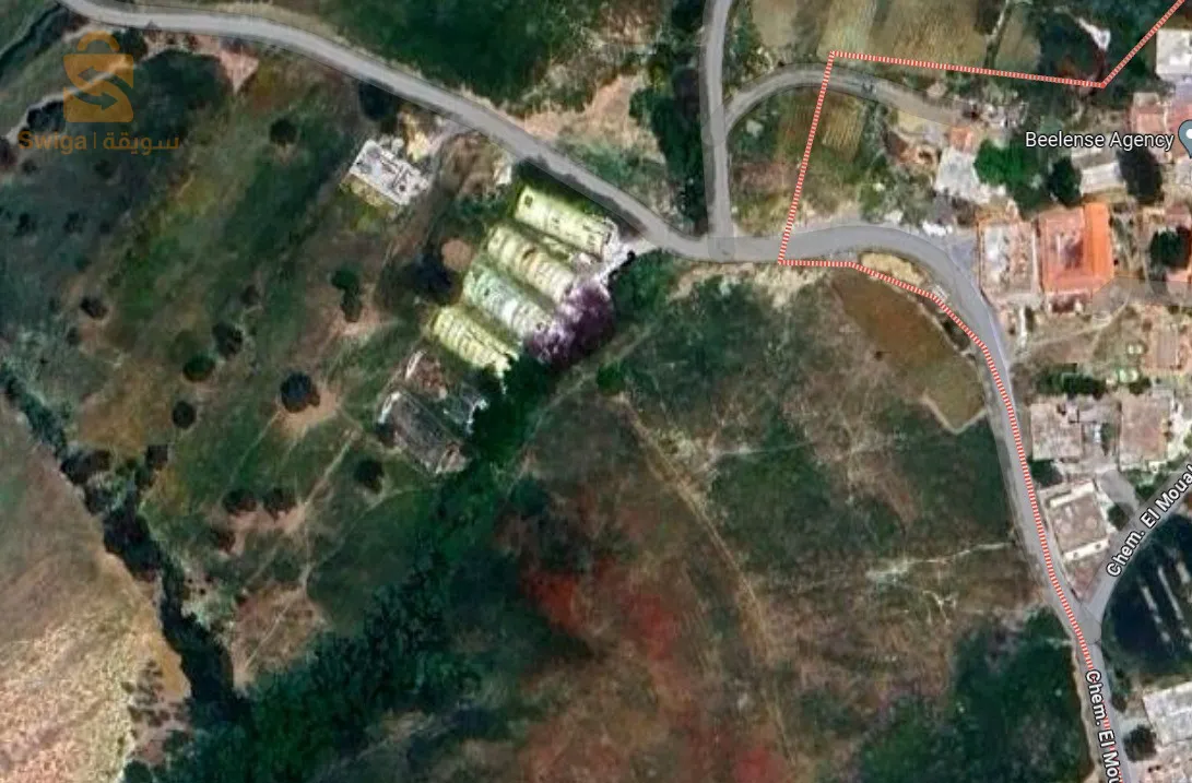 ارض صالحة للسكن او فلاحة ...الخ