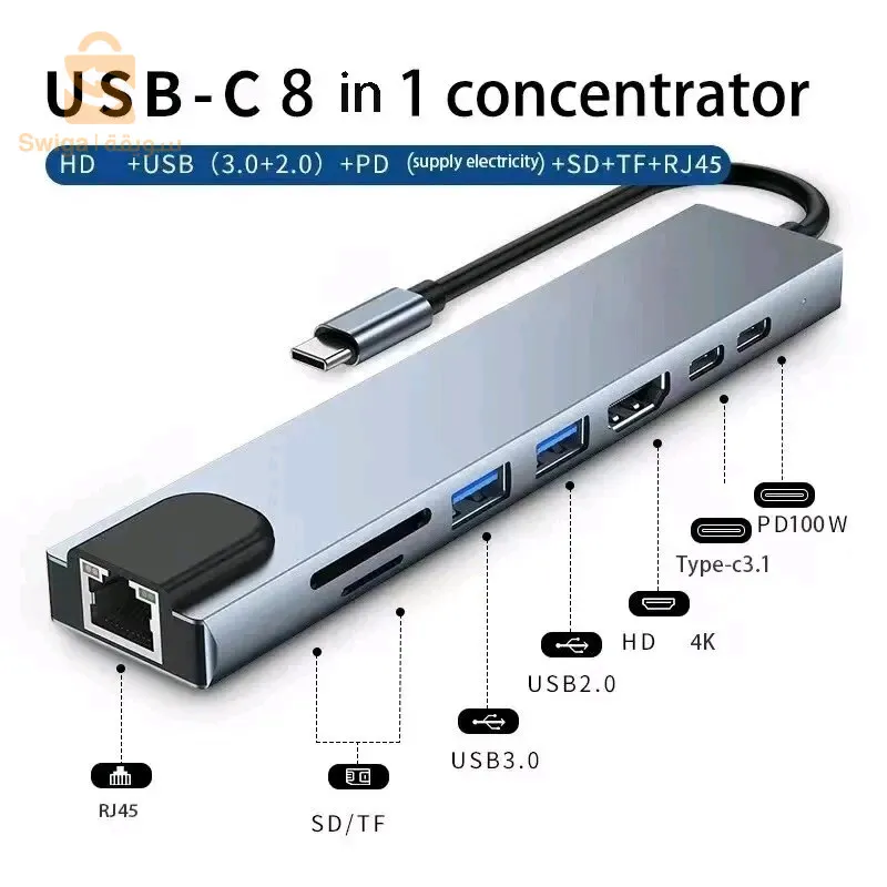 ادابتر انترنت وusb