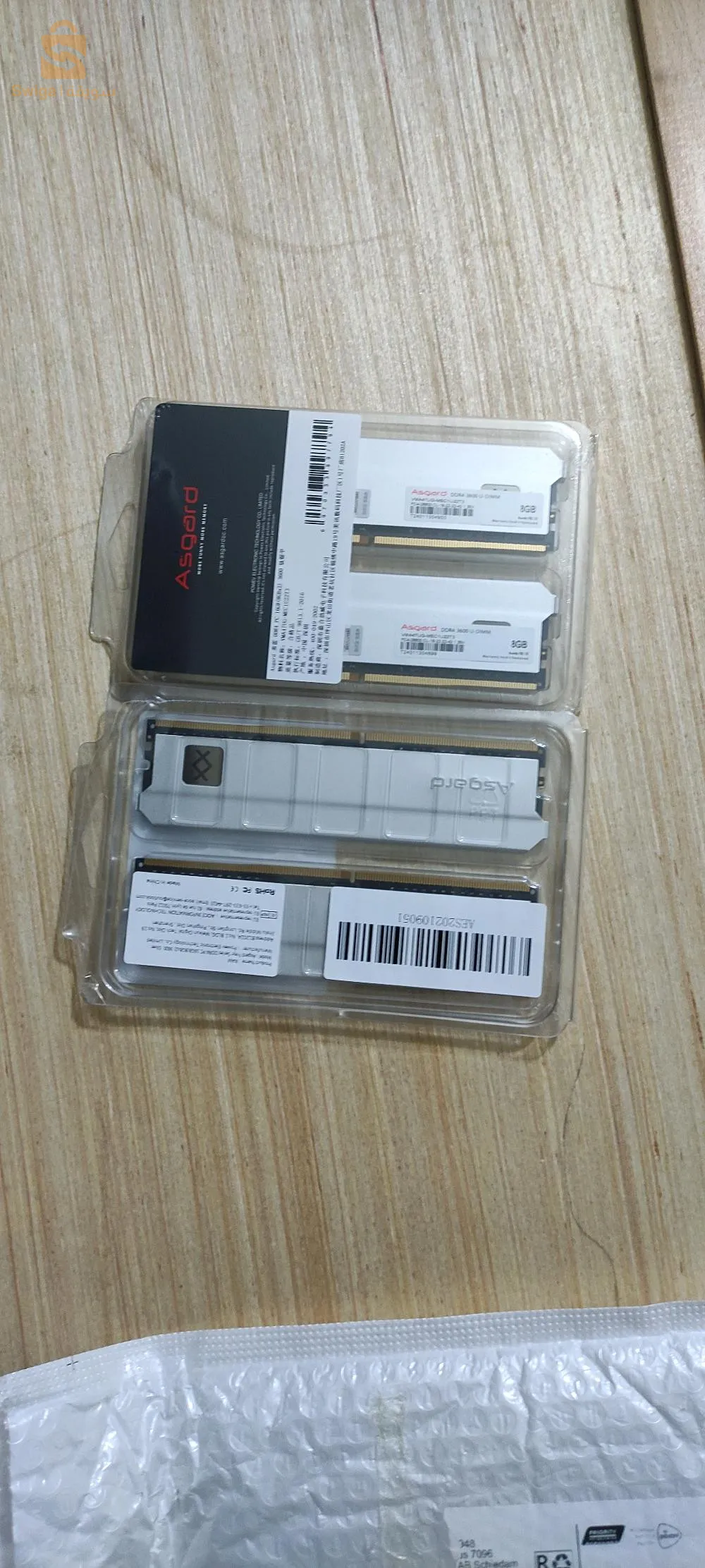 RAM Asgard 16GB(8GB*2) DDR4 3600Mhz