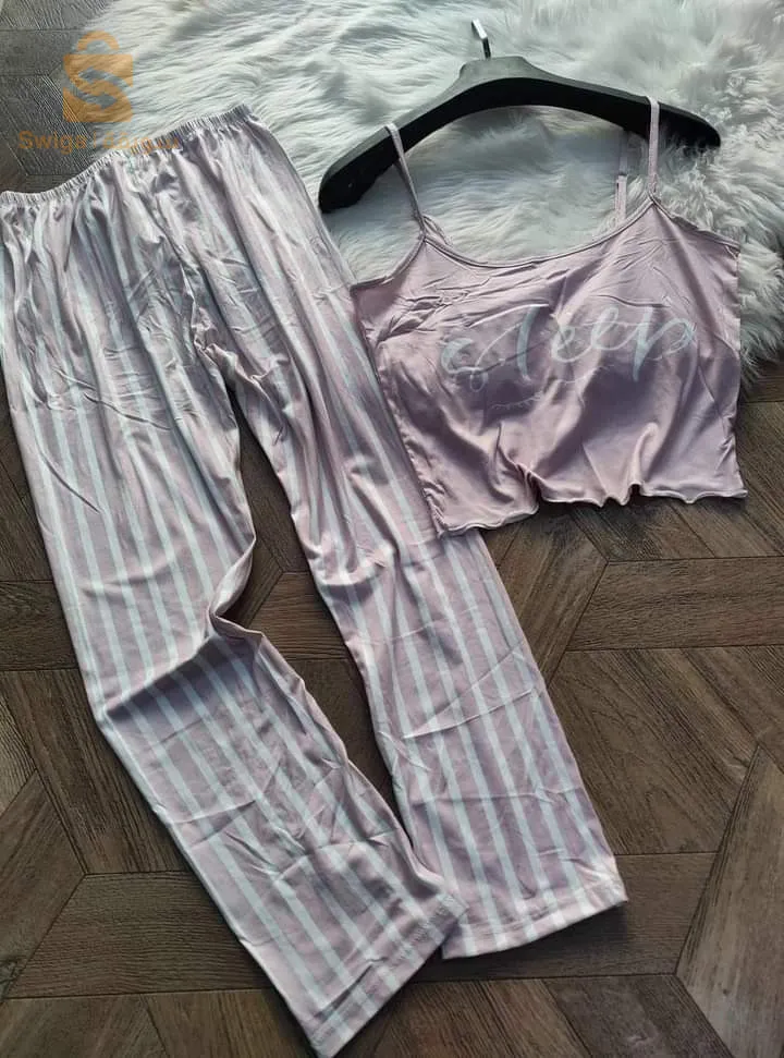 pyjamas à motif important