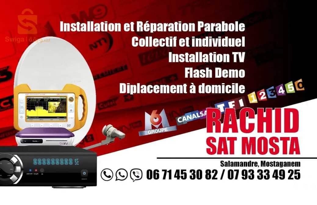 installation parabole