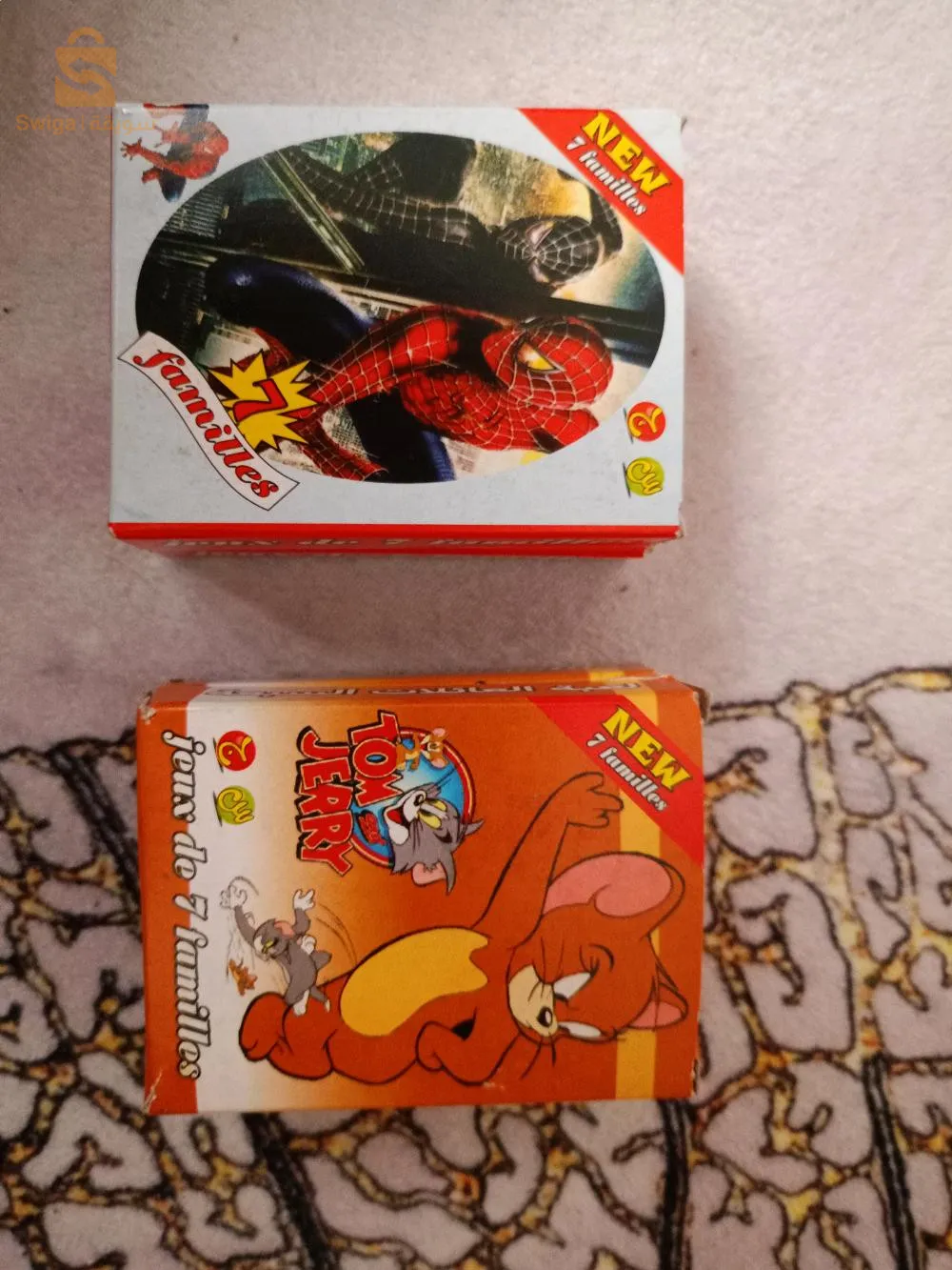 Jeu des sept familles /Livre de coloriage