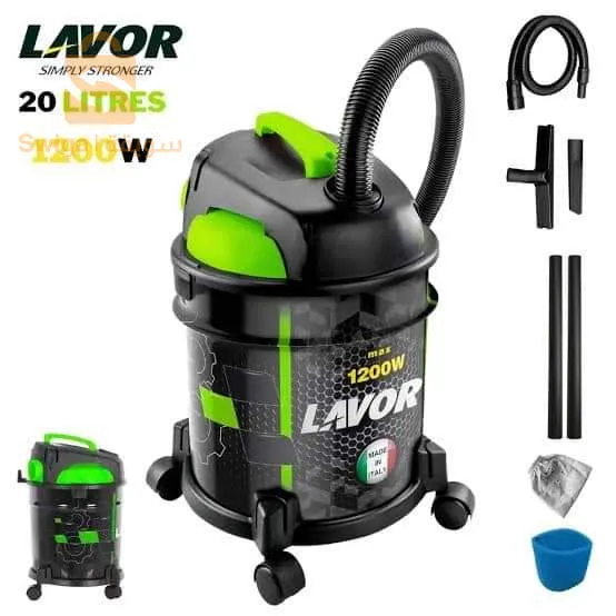 اسبيراتور مكنسة كهربائيةaspirateur lavor  1200 w made in itay