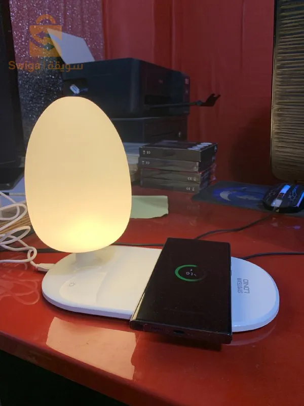 شاحن بدون وصل مع فيوزة متعددة الاستخدامات وأضواء LED