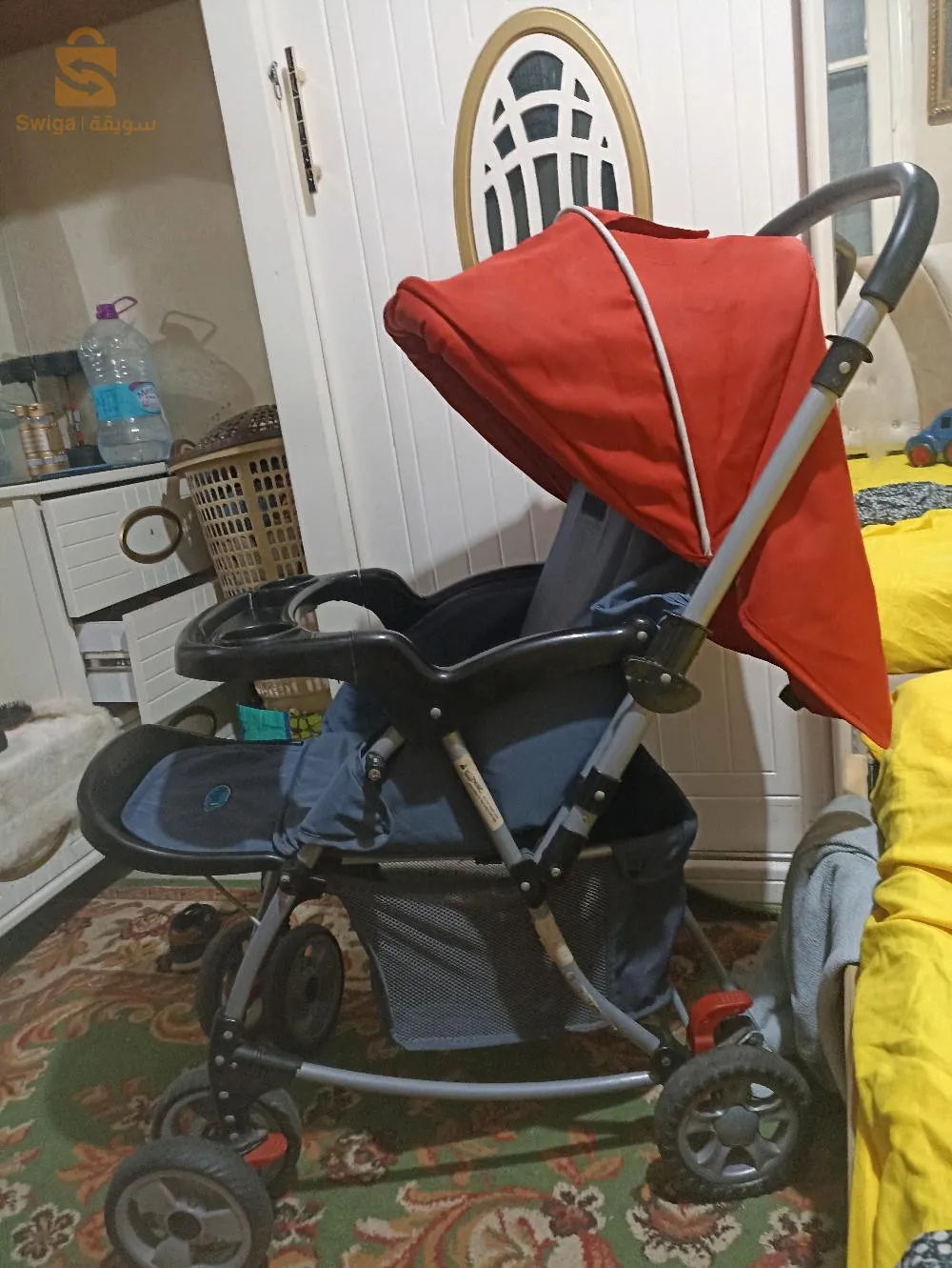 poussette bébé pingouin 💖 balonçoire double sense tres bonne état