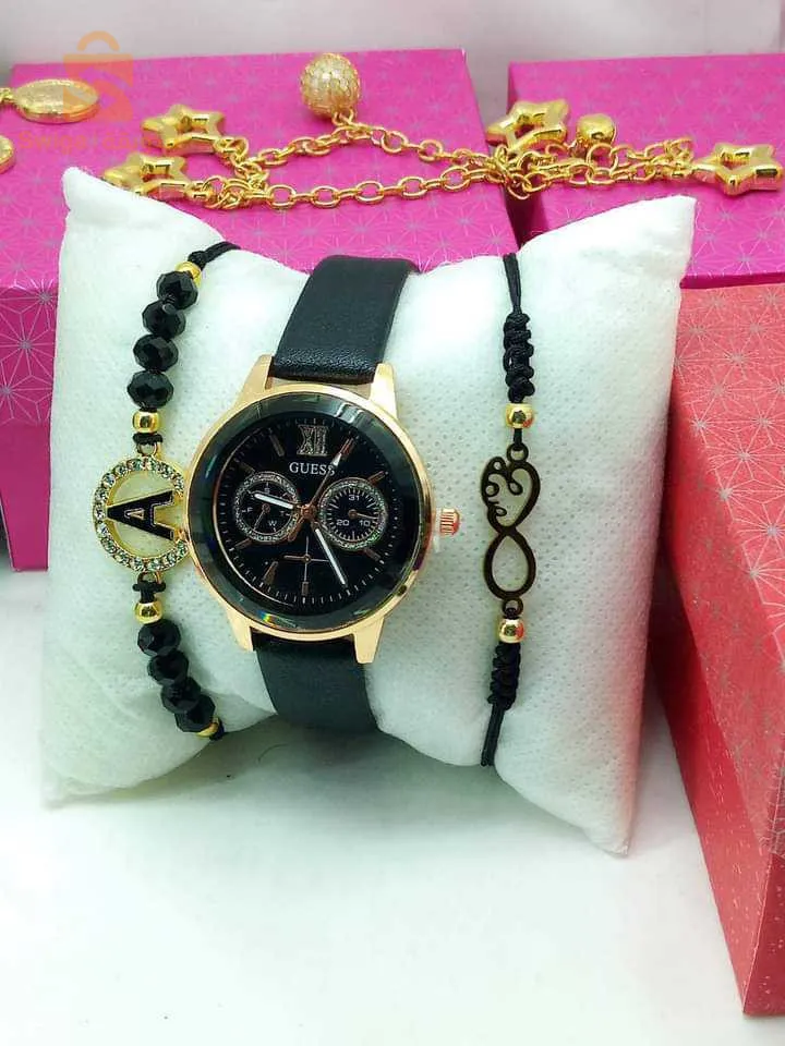 ساعة + بروسليات + قرومات✨😍😍? ب155الف ?