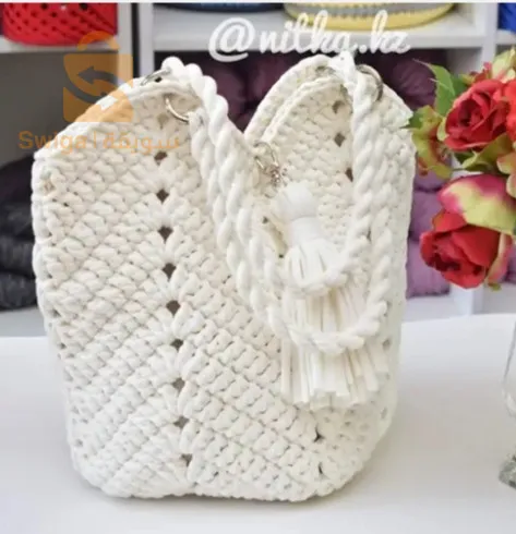 حقائب بالكروشي 🧶