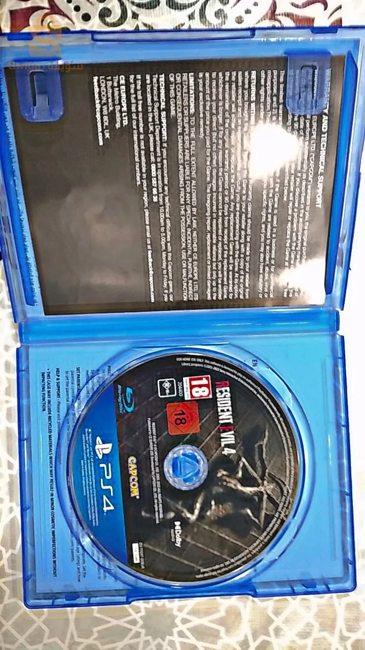 cd résident evil 4 remake édition Arab etat 10/10