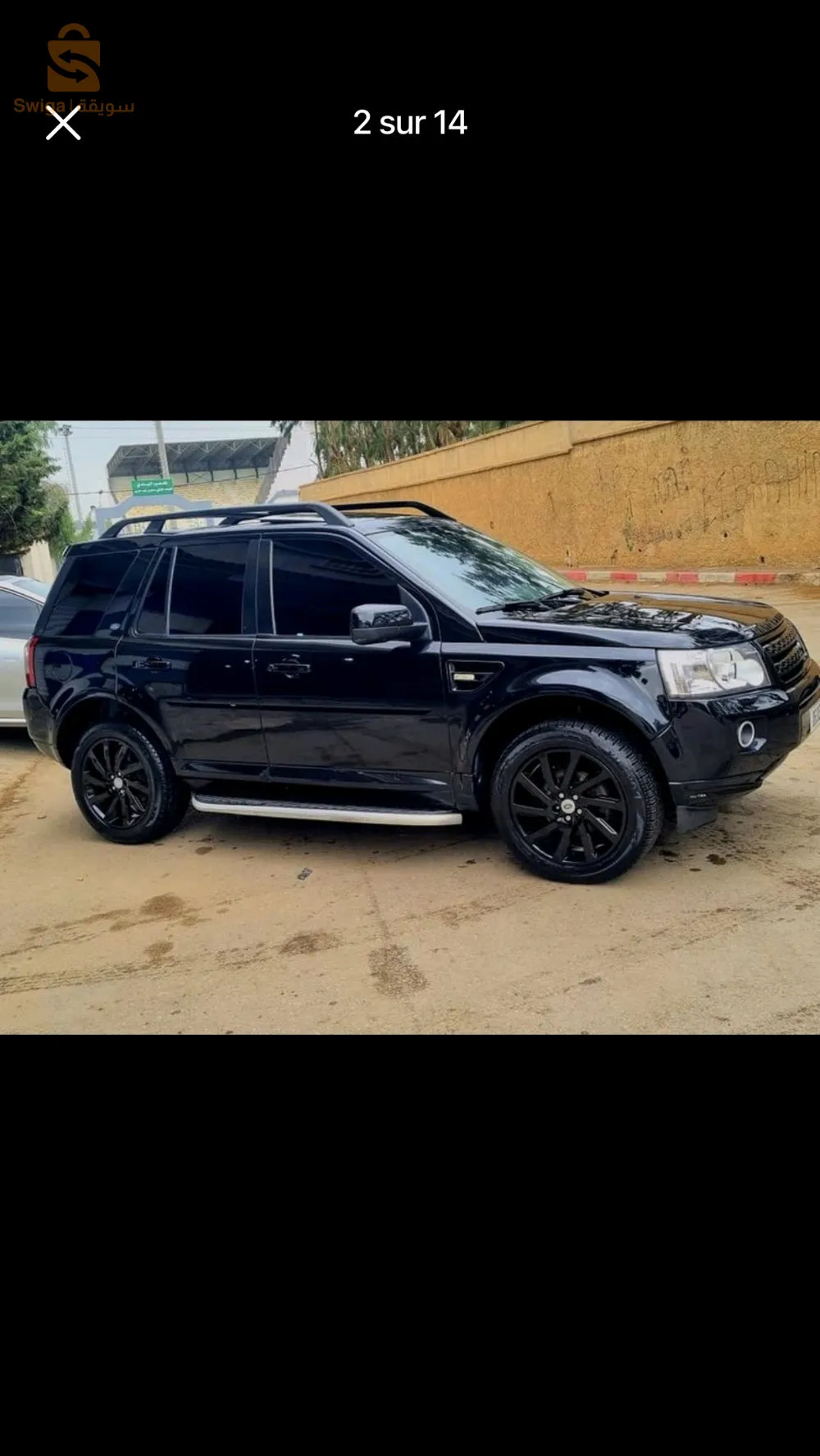 Je met en vente un freelander 2012  full black, pas  d'accident, 285km, salon intérieur cuir aubergine, extérieur céramique 3ans+lustrage, 4 pneus neuf marque kumho korea, phare avant coté passager neuf, lave phare neuf, moteur réviser a zero, parchoc arrière neuf, peinture deux parchoc, un petit raccor 5cm au bou du capot, un petit raccor 10cm porte avant droite, un petit raccor 10cm lail avant et arrière coté chauffeur, propreté, faites vos offres
