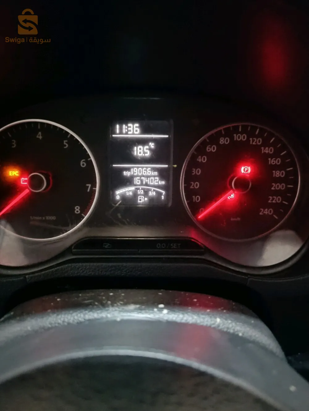 بولو 1.4 جديدة الله يبارك 00صبيغة ماشية 167 الف 
الكيلو متراج ريال