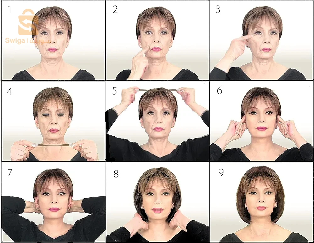 لصاقات مخفية لشد الوجه