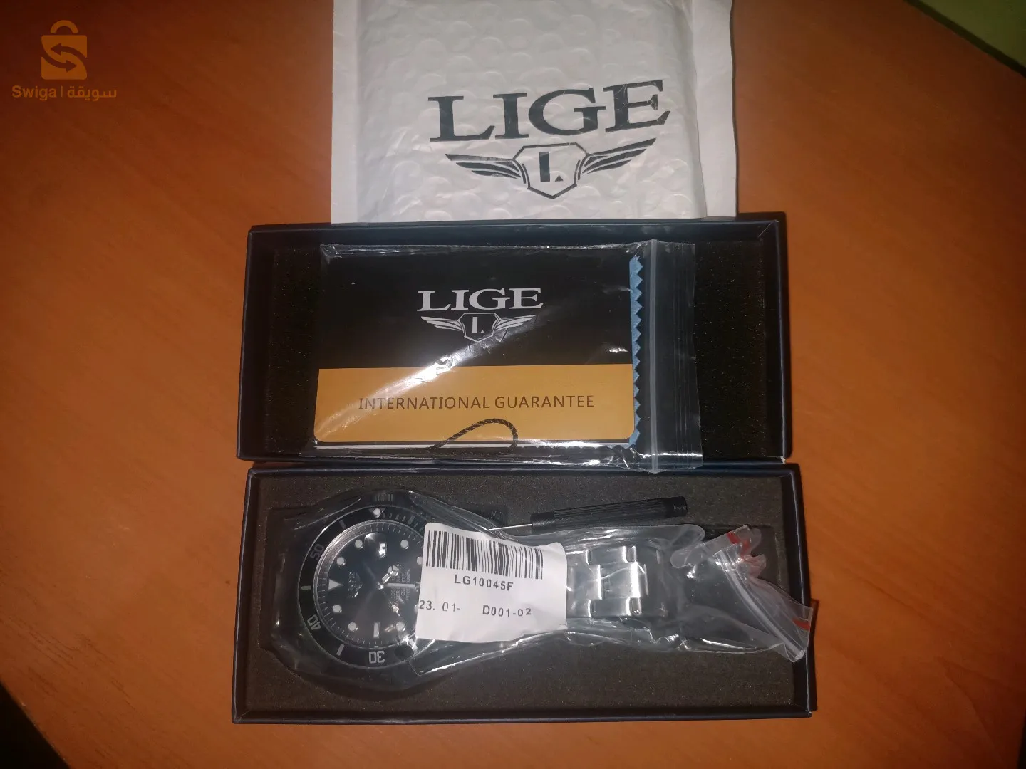 ساعة رجالية LIGE 10045