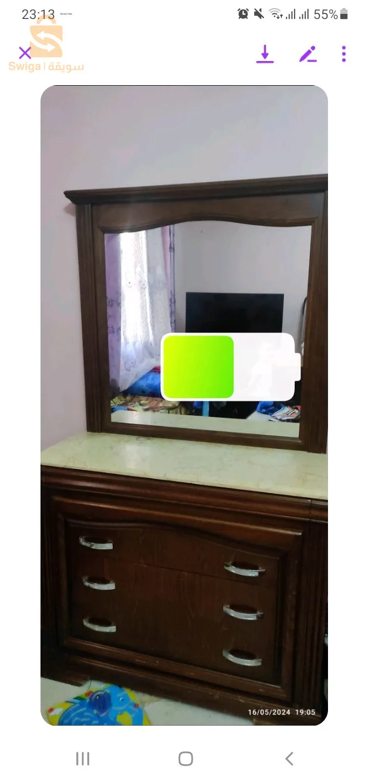 عندي بورت شوسور و زوج طابل دو نوي و كوافوز و سرير زوج بلايص و سومي كلهم من اتر