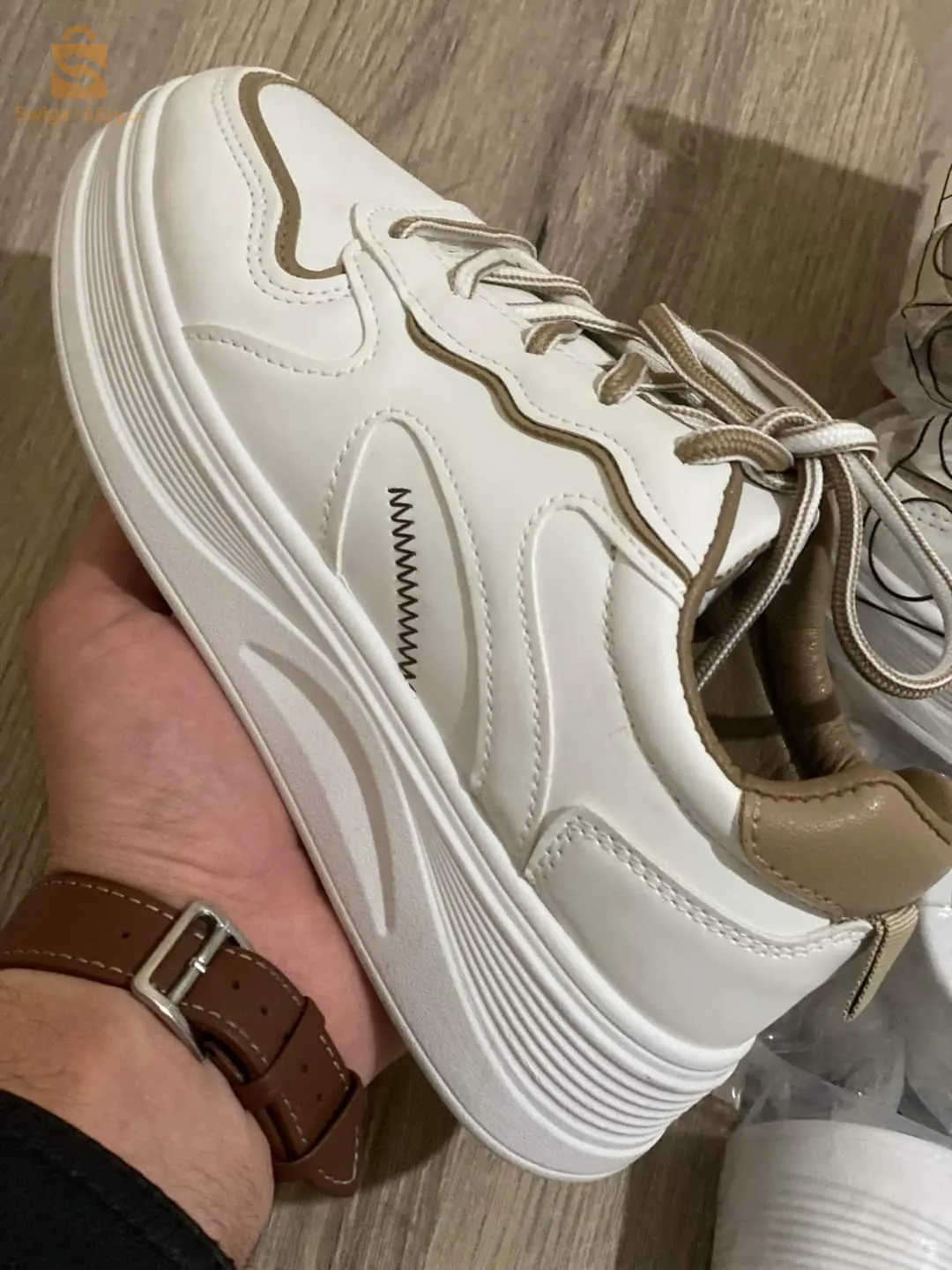 basket blanc tendance