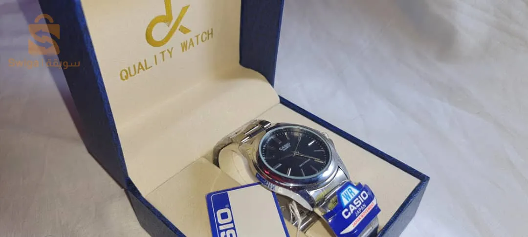 ساعة كازيو بسوار فولاذي
