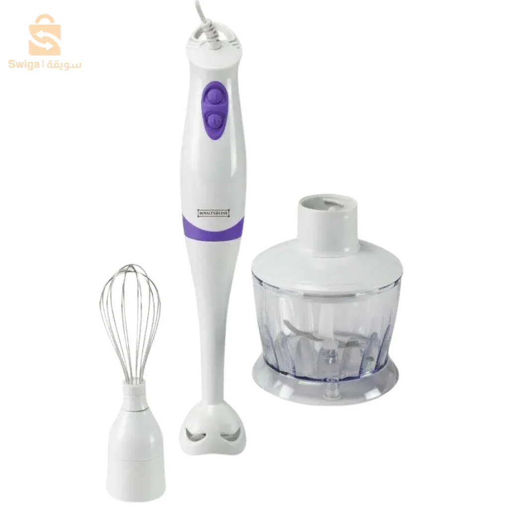 سابقالتاليخلاط يدوي رويالتي لاين 3 في 1 مع ملحقاته، 250 واط