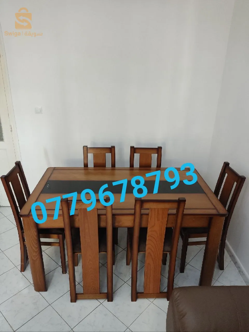 Table salle à manger 6 chaises être produit local En bois hêtre  🤩🤩