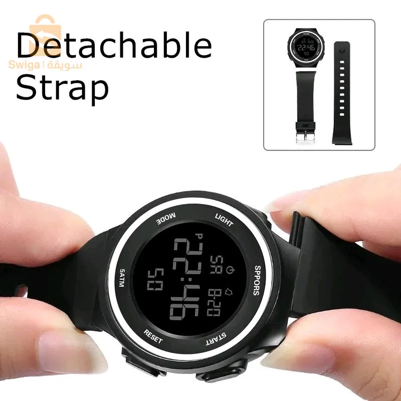 ساعة رياضية مقومه للماء