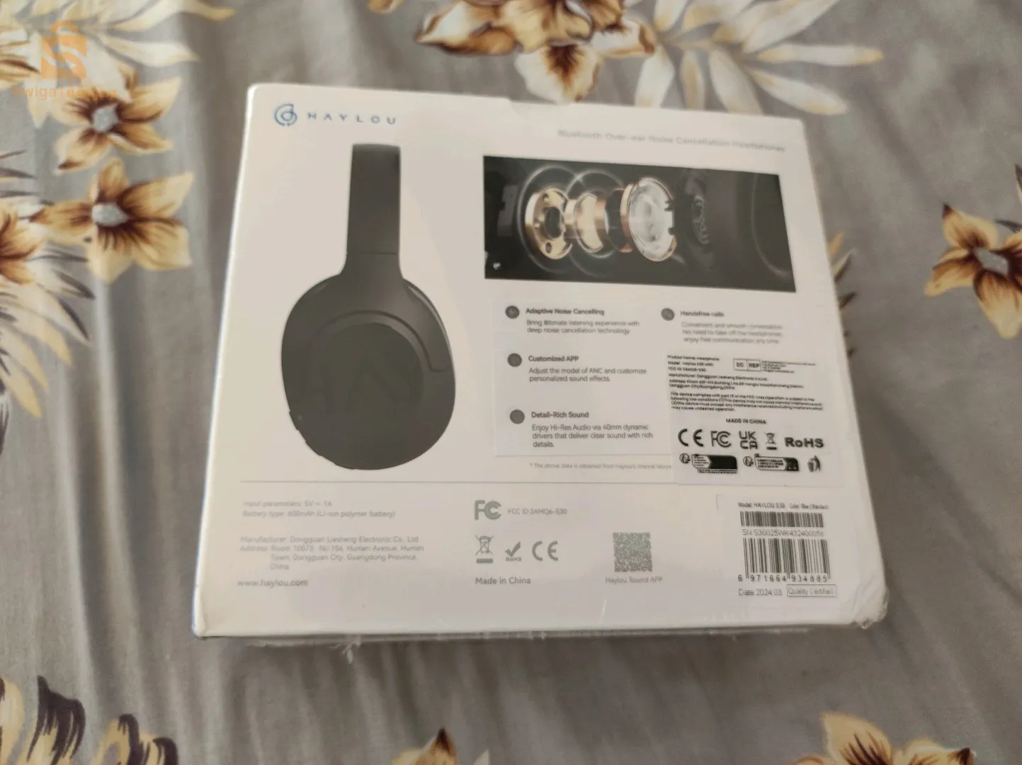 HAYLOU s30  casque