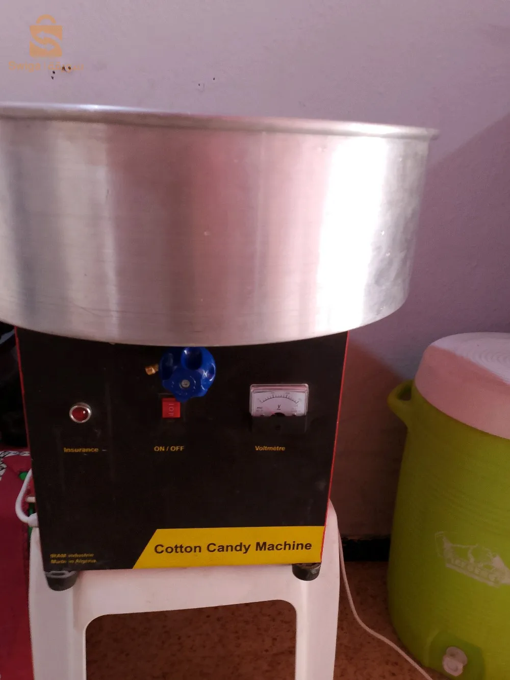 آلة صنع حلوة الصوف