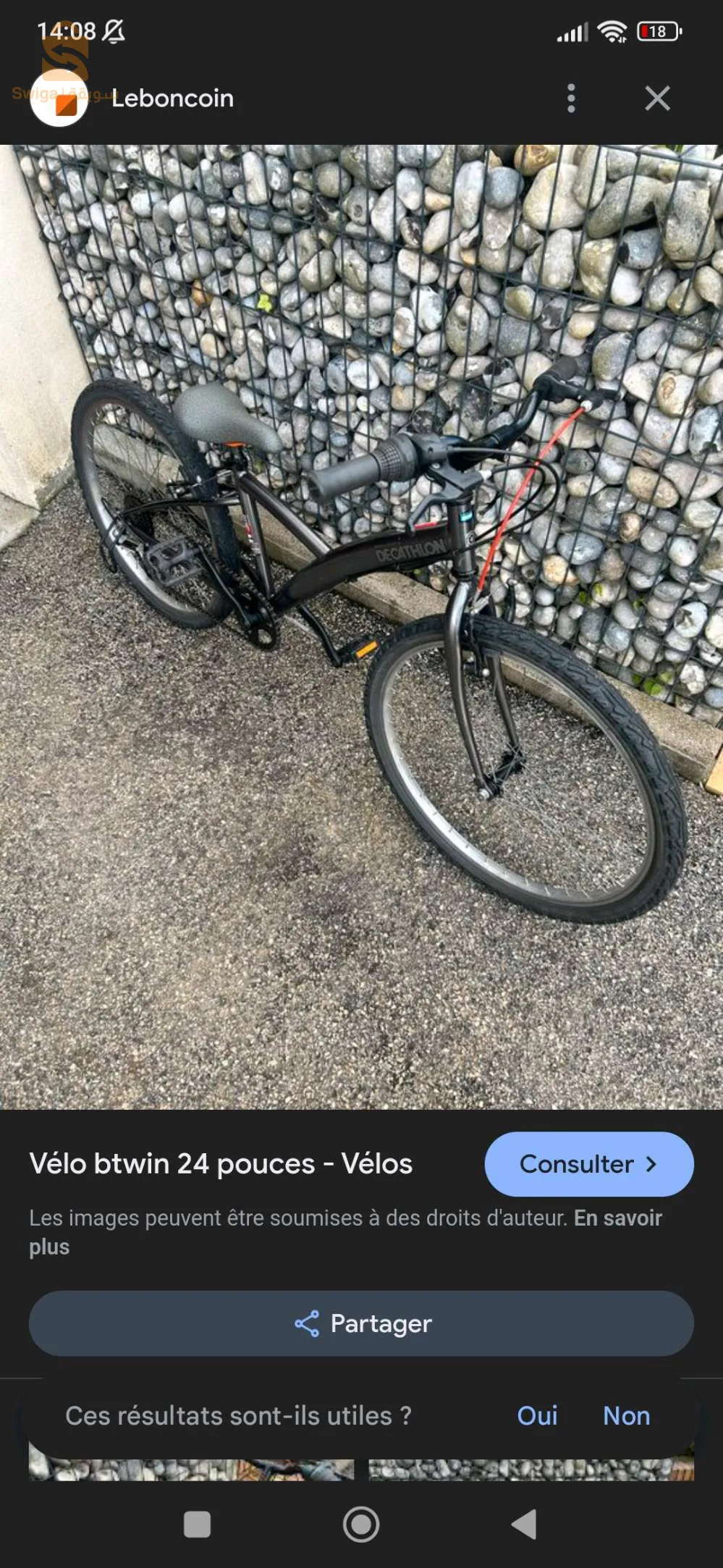 vélo jdid klsh original klsh marche 24 pouces 812