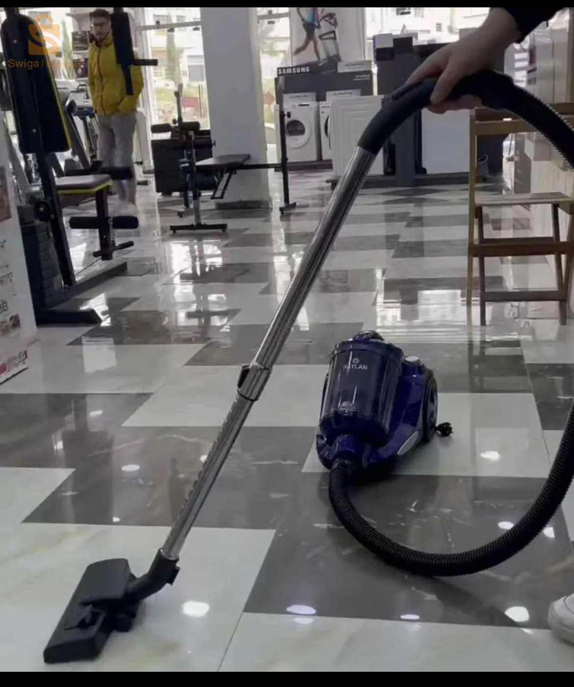Aspirateur electric raylan 1600 W rouge