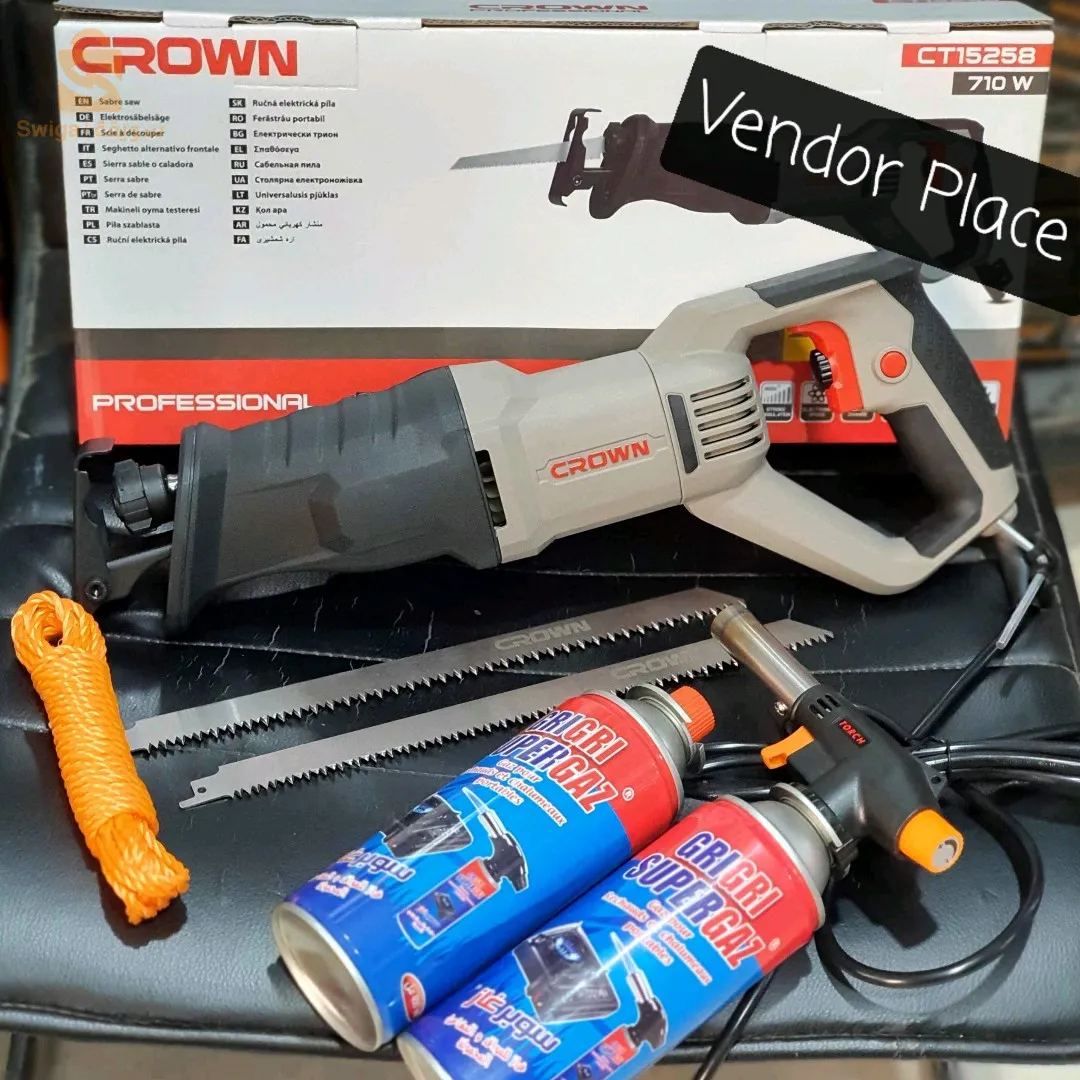 Pack l'Aïd  منشار قوي + Chalumeau + 2 Bouteilles de gaz offert