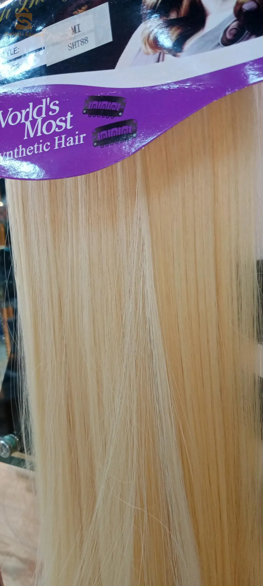 وصلات شعر شبه طبيعي