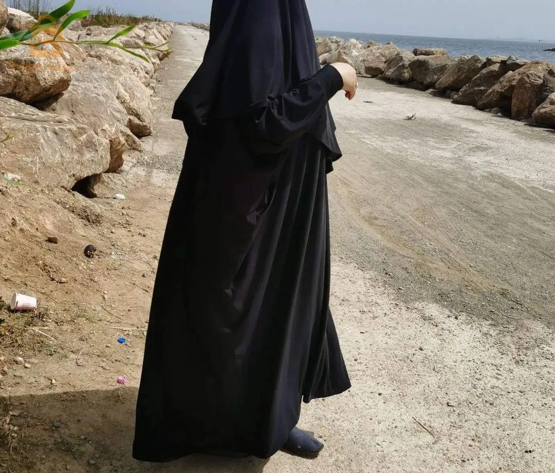 بوركيني حجاب 💯 بالخمار او اسدال
