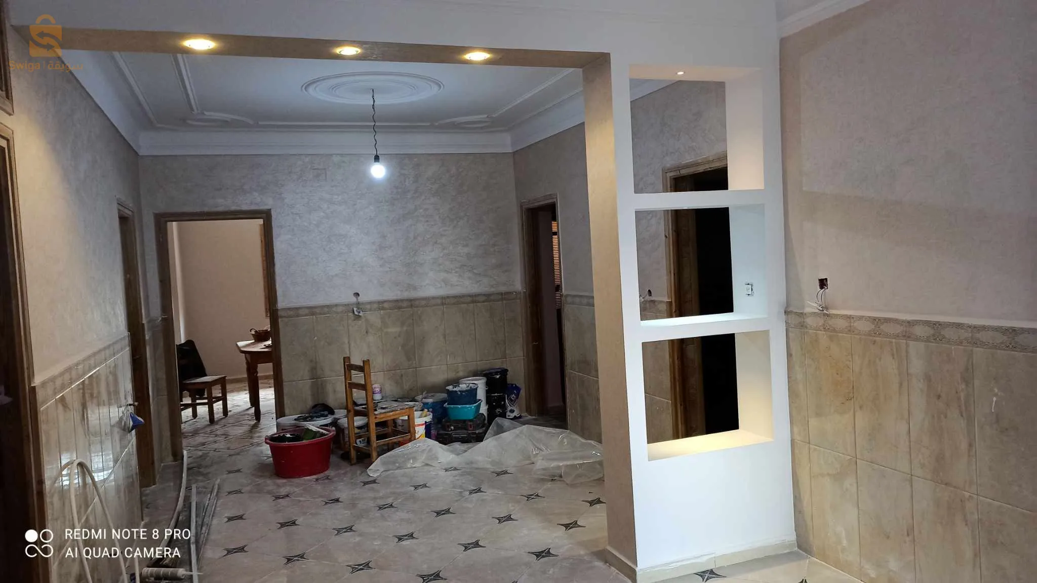 tout les décorations intérieures placoplâtre et la peinture