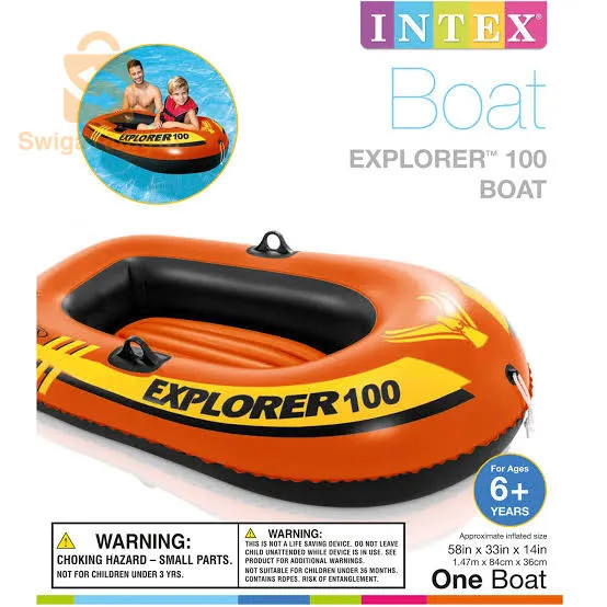 زورق intex explorer 100