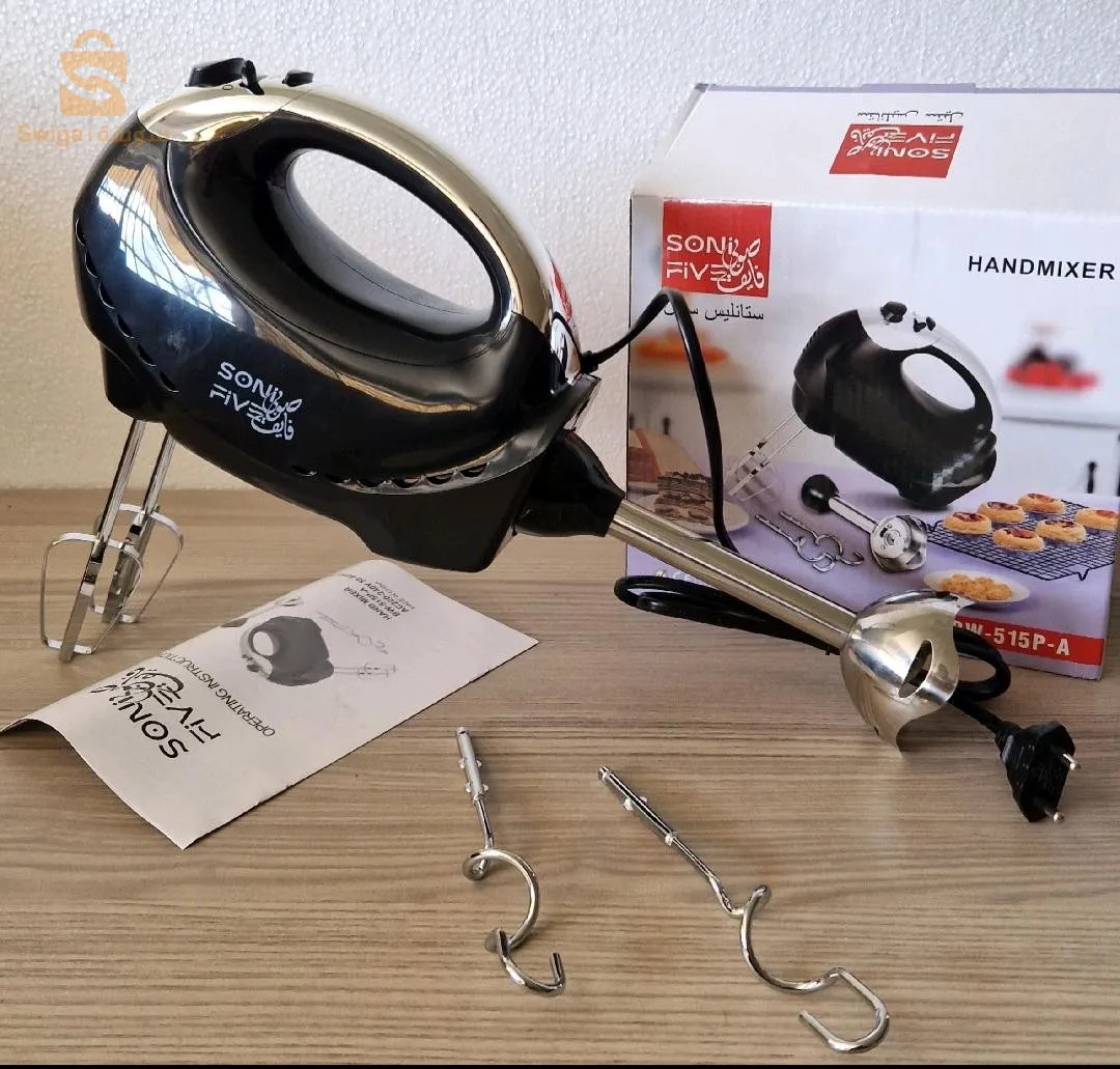 Pack cuisine Hachoir inox + Batteur Mixeur sonifive 2en1