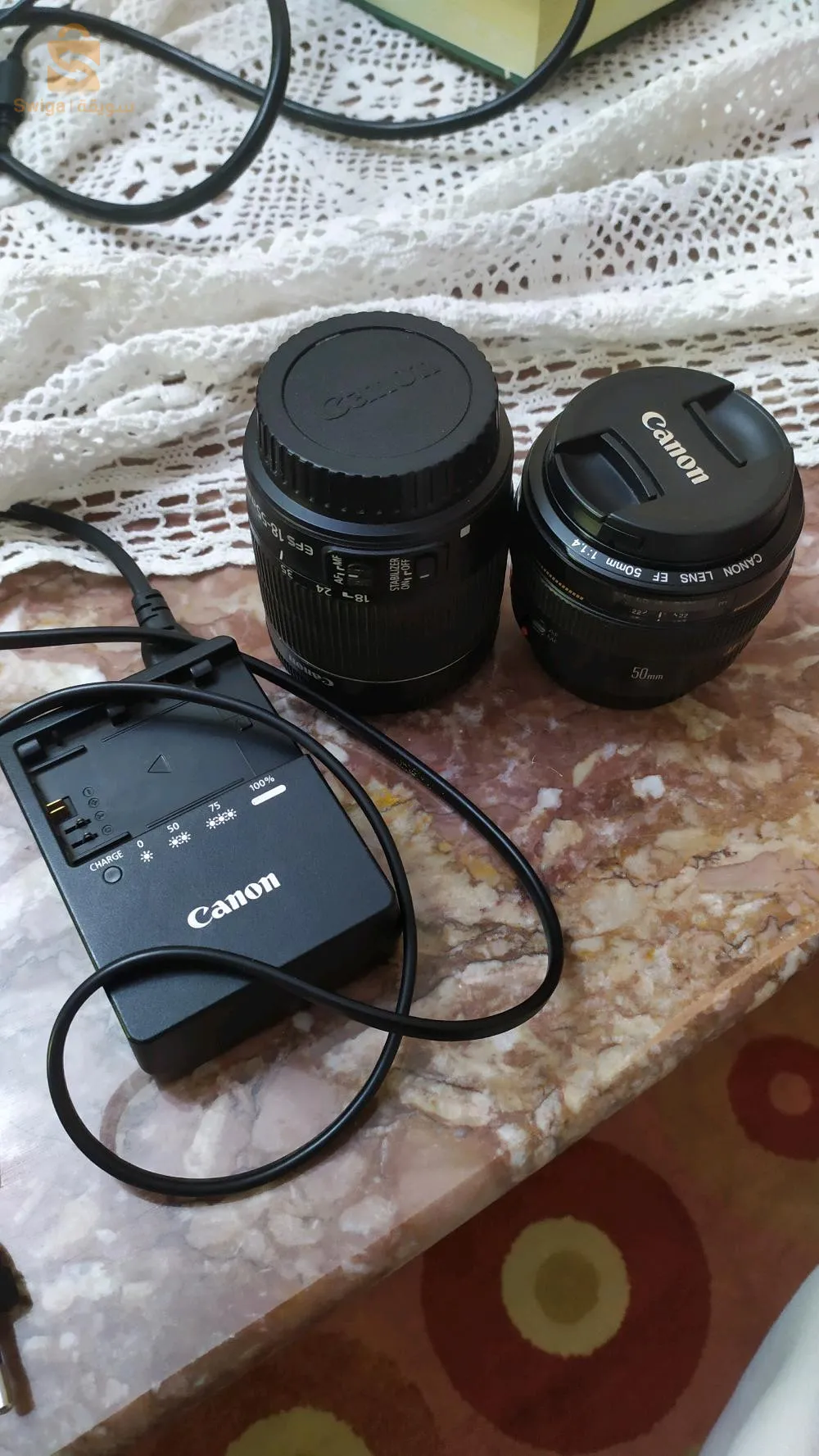 Canon 80D + Lens 18-55 & 50mm 1.4